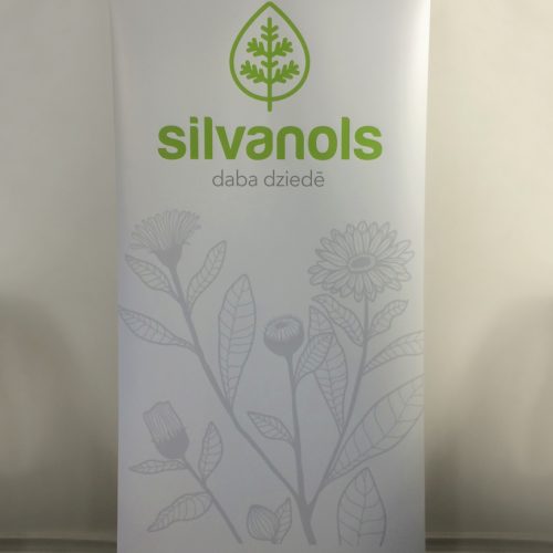 Roll-up stends  Silvanols