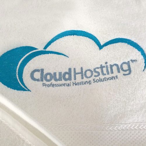 Logo izšūšana Cloud Hosting