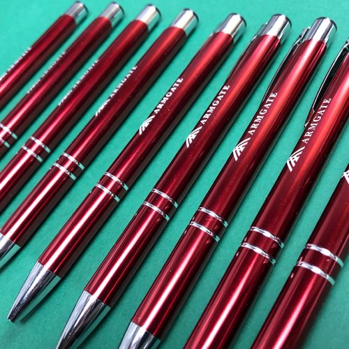 Pildspalvas ar gravējumu – ARMGATE